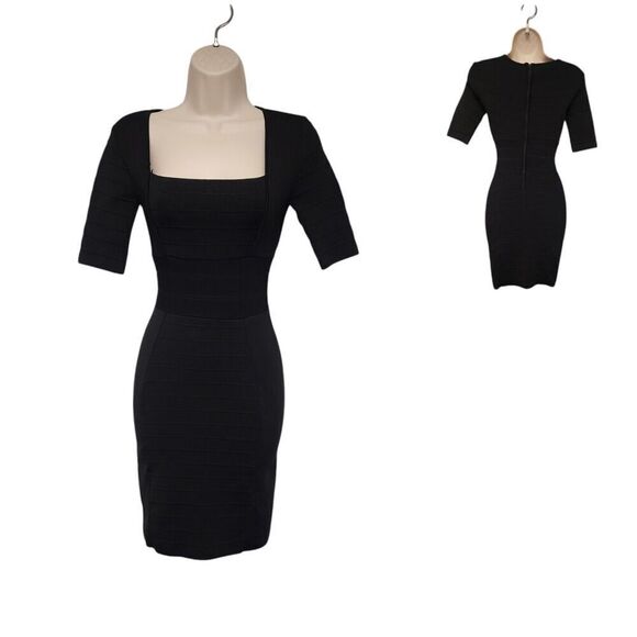 INC International Concepts Women's Square Neck Bodycon Dress Size XS - Picture 2 of 6